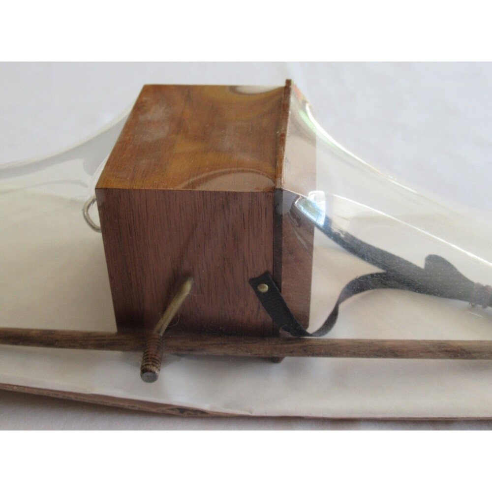 Barrel Organ Large Doll Faux Hand Crank Wind-up Musicbox Handmade LOVE ME TENDER - Picture 9 of 10